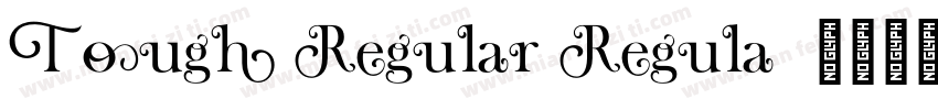 Tough Regular Regula字体转换